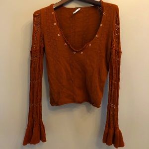 Cute boho top from anthropology